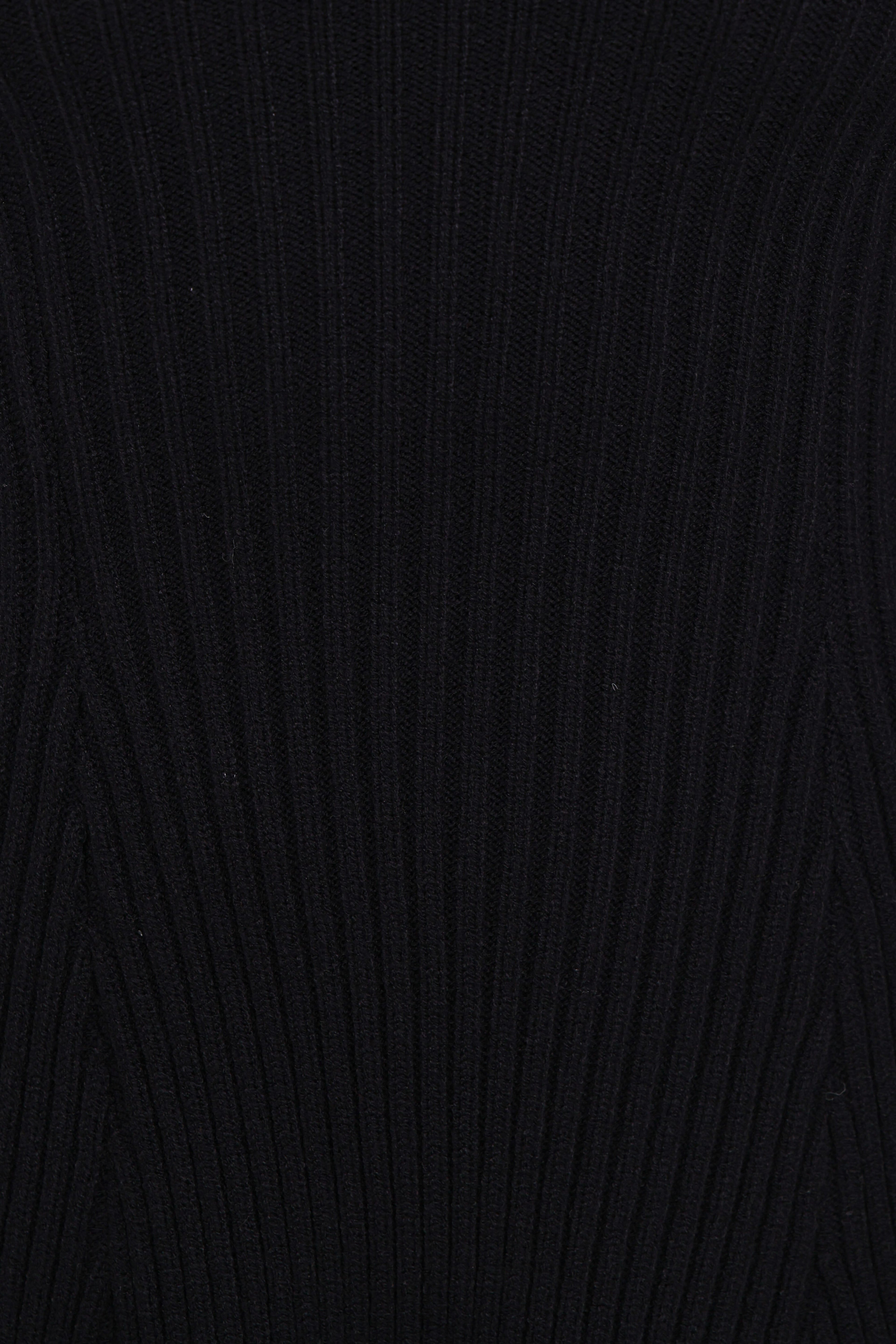 Francisco Long Sleeve Mini Dress - Black