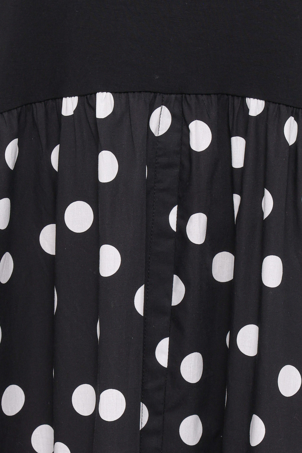 Glenda Maxi Dress - Black Polka Dot