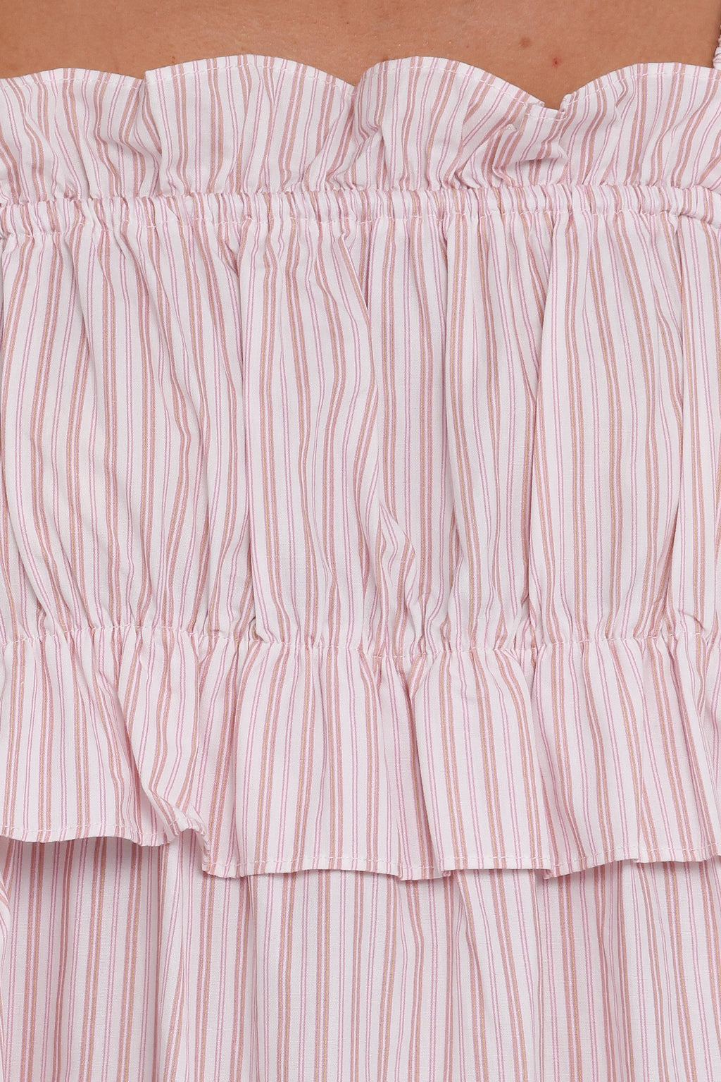 Keonia Mini Dress - Pink Stripe