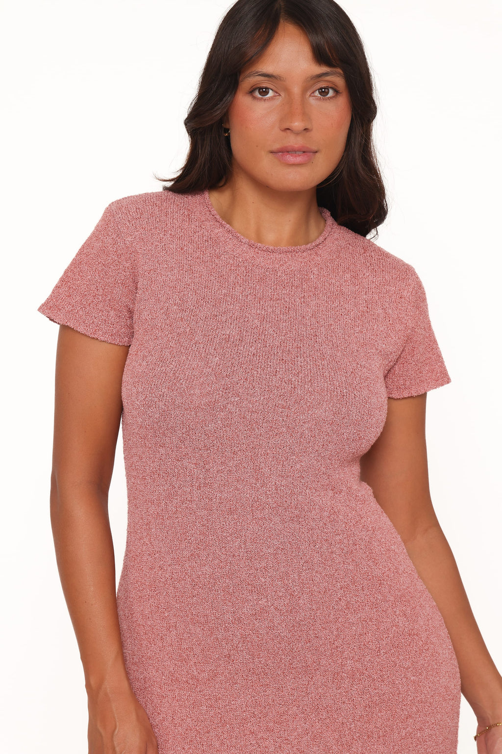 Lowell Knit Maxi Dress - Brick Red