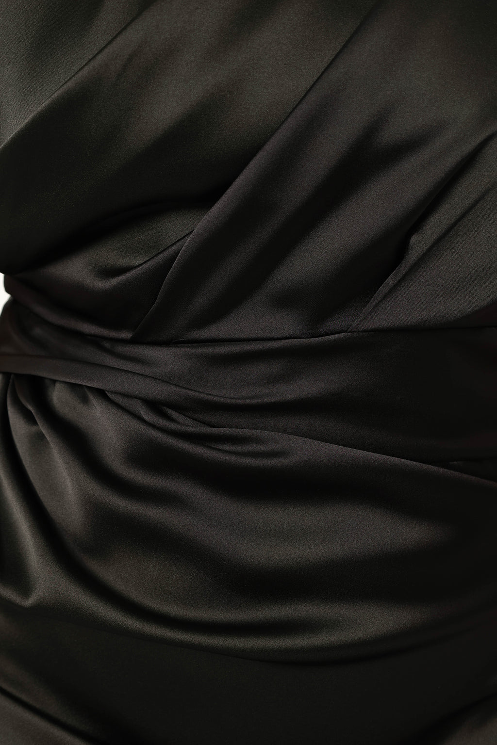 Nadia One Shoulder Maxi Dress - Black