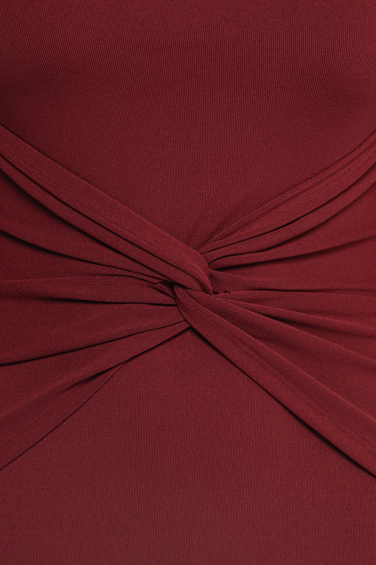Nash Long Sleeve Dress - Deep Red