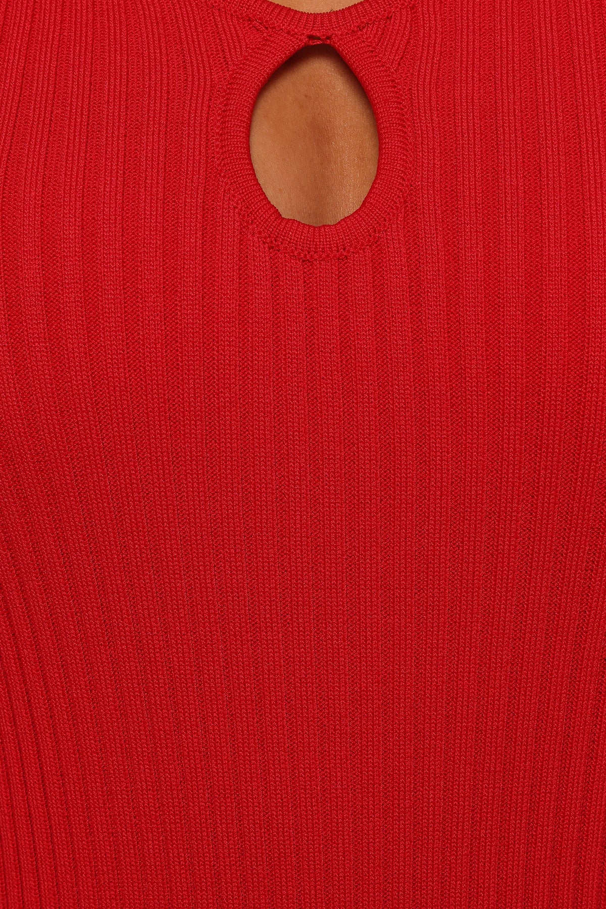 Robin Midi Dress - Red