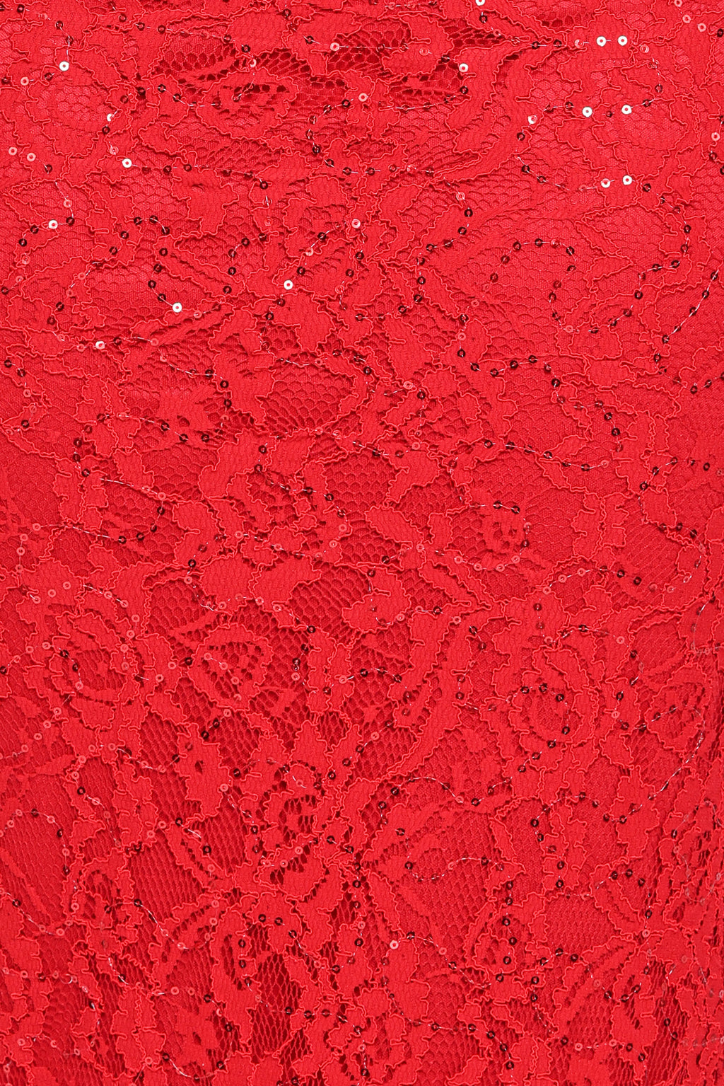 Ruben Lace Maxi Dress - Red