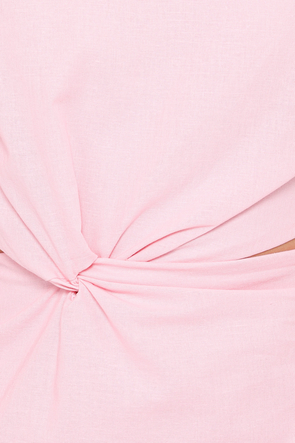Samira One Shoulder Midi Dress - Pink