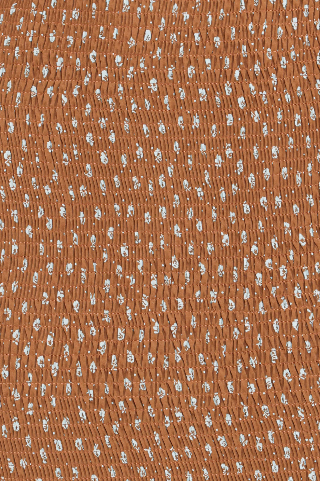 Sara Midi Dress - Brown Floral