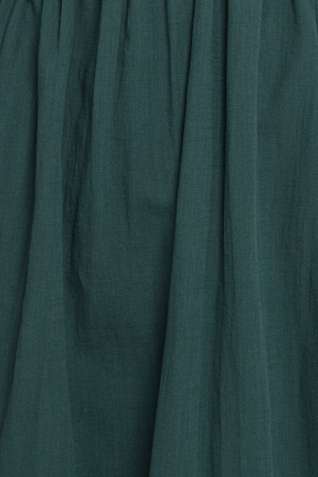 Sullivan Puff Sleeve Maxi Dress - Forest Green