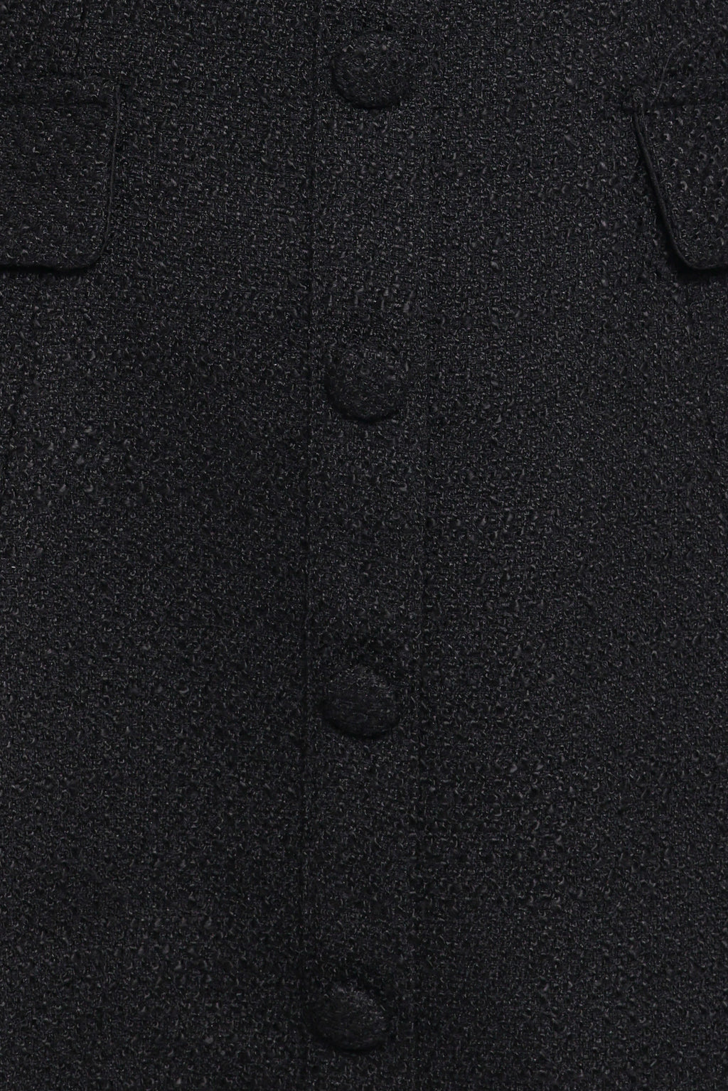 Sutton Mini Dress - Black Tweed