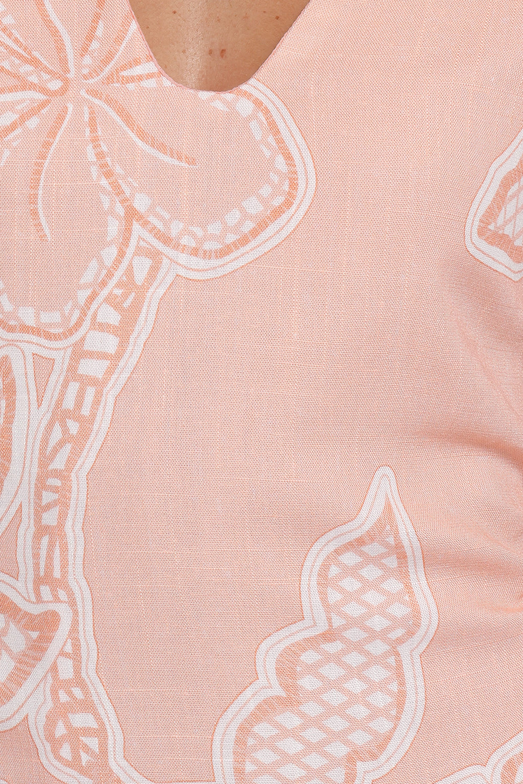 Tamika Mini Dress - Peach Floral