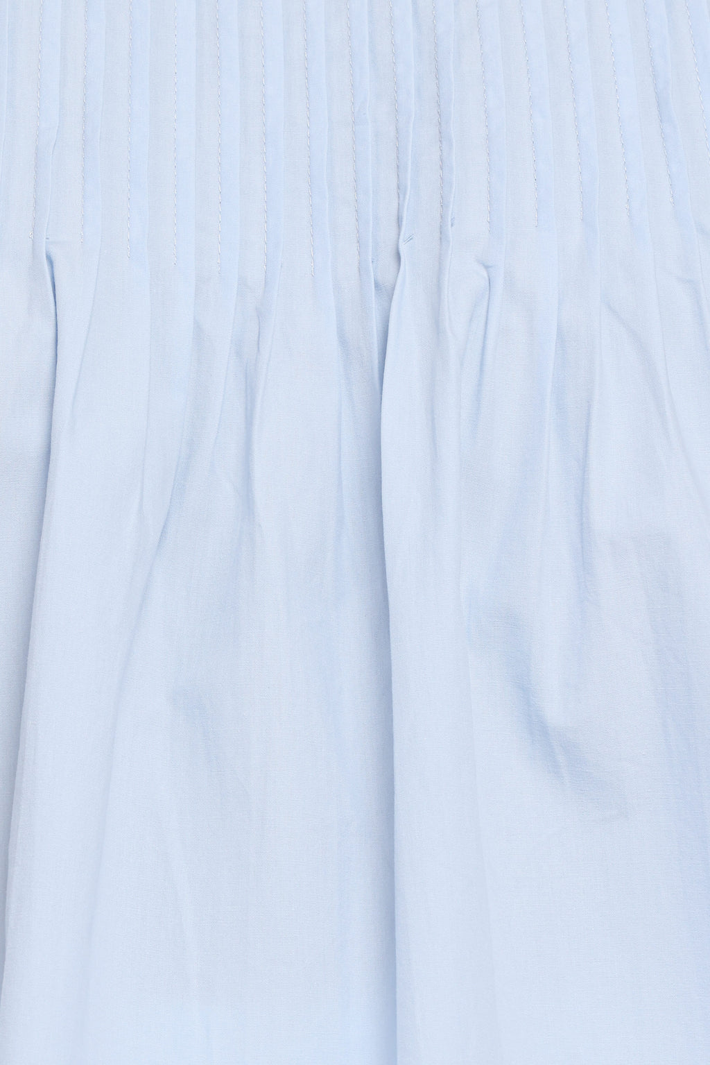 Abbot Pleated Top - Blue