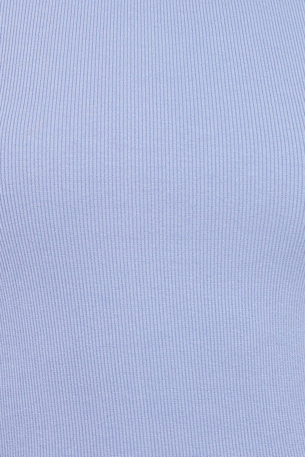 Ari Ribbed Tank Top - Cornflower Blue