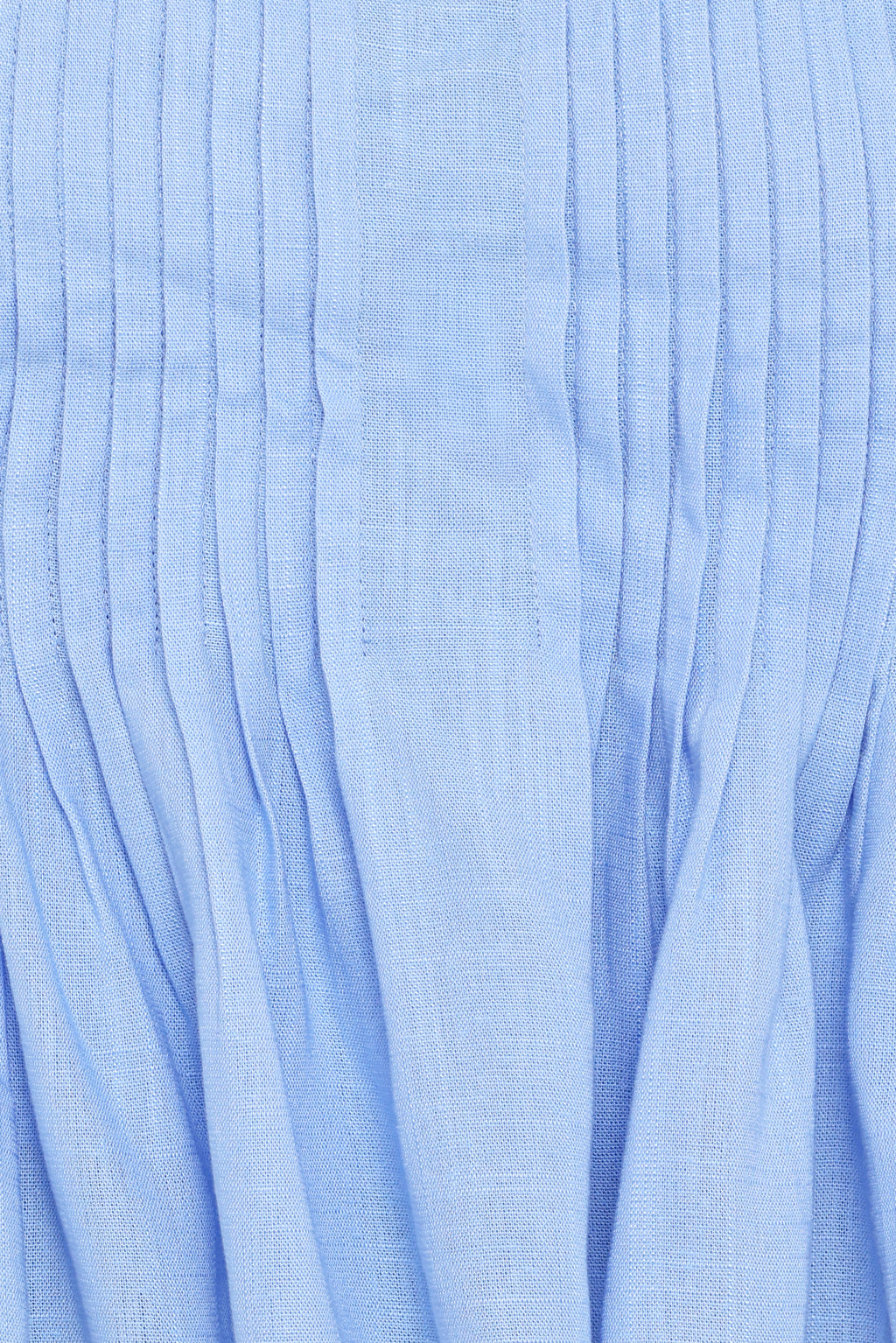 Cagnes Strapless Peplum Top - Blue