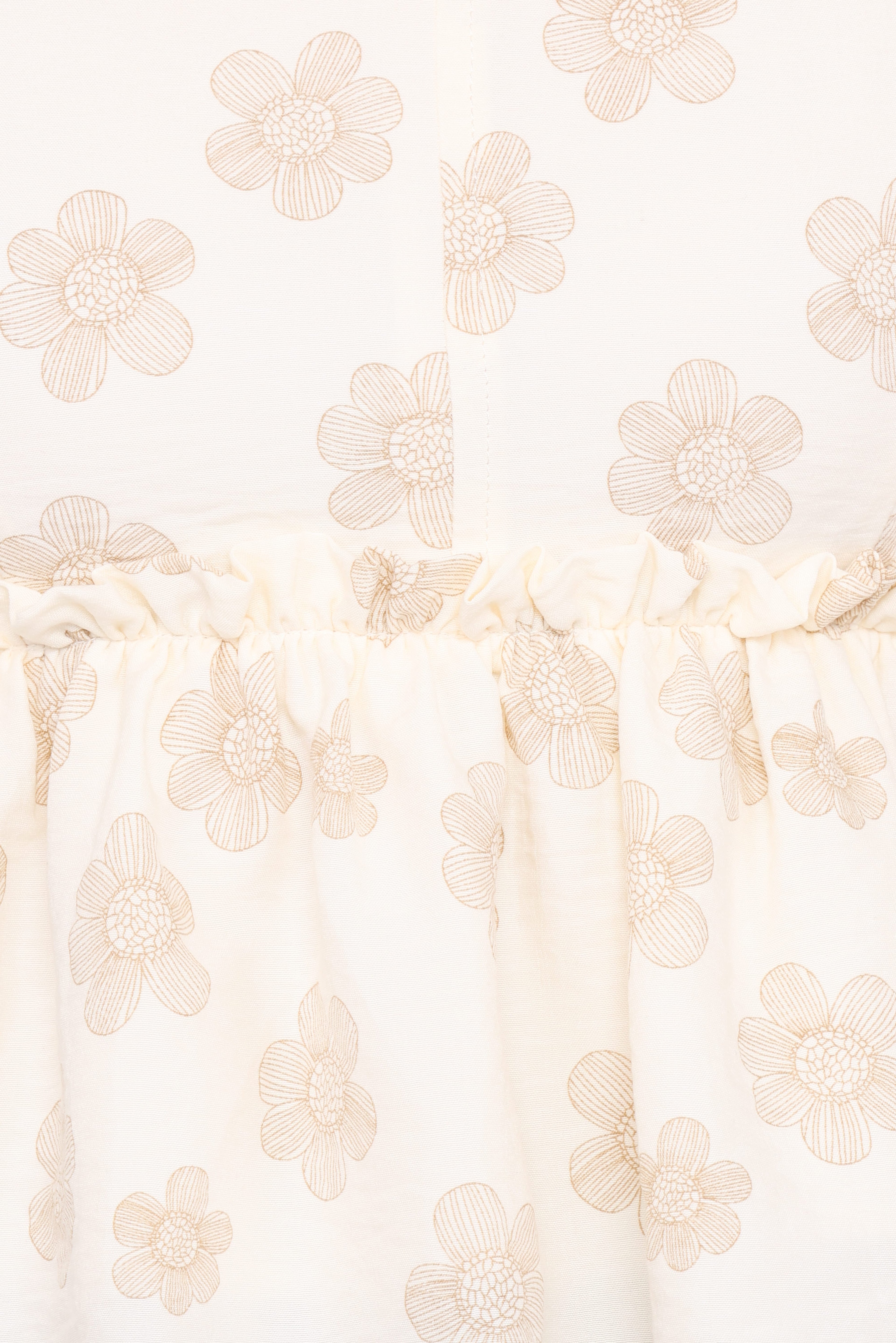 Cielo Top - Sand Beige Floral