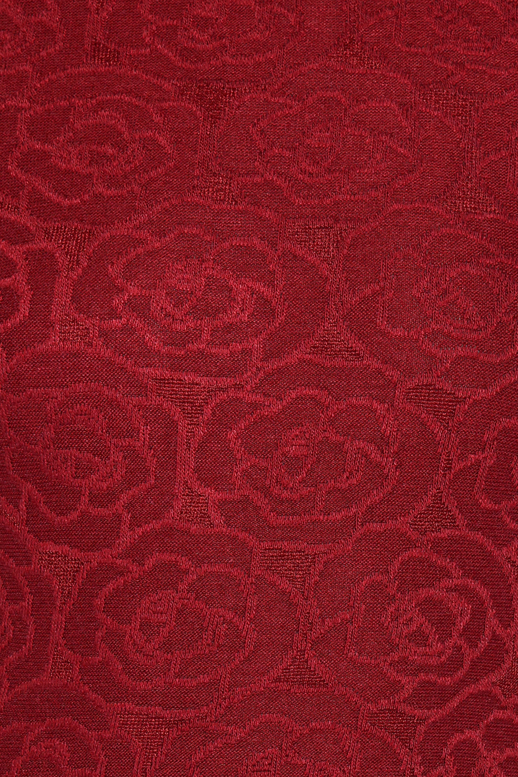 Jasmine Long Sleeve Lace Top - Red