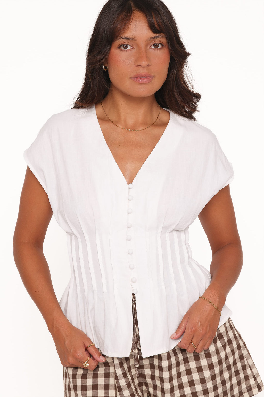 Jimena Top - White