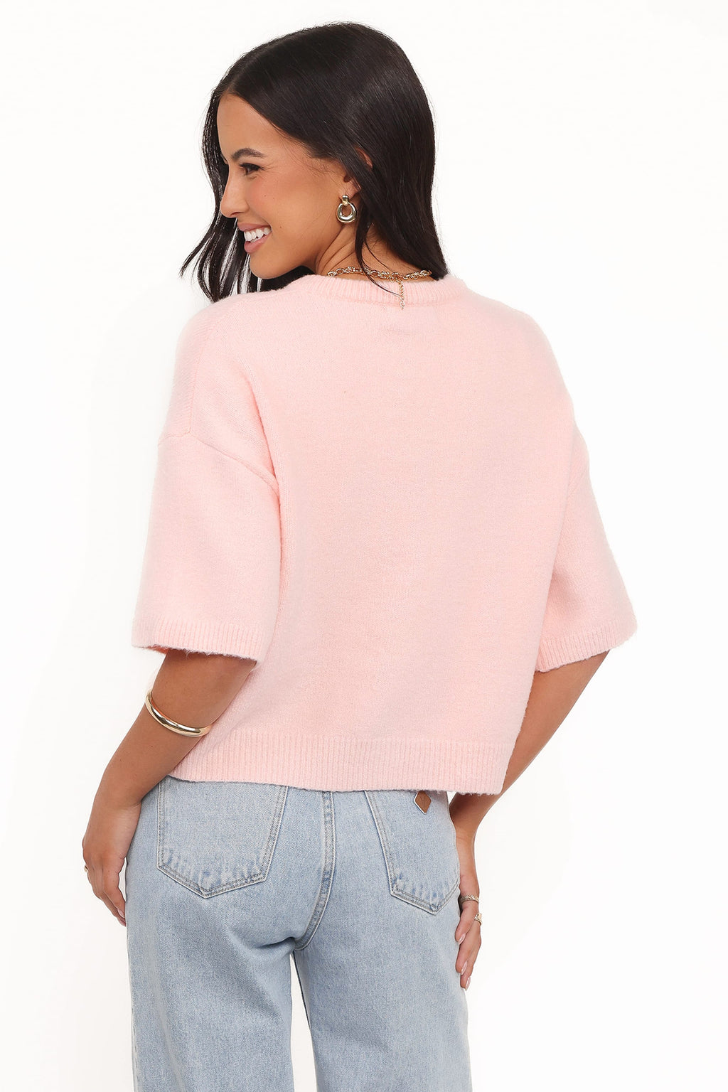 Lilith Knit Top - Pink