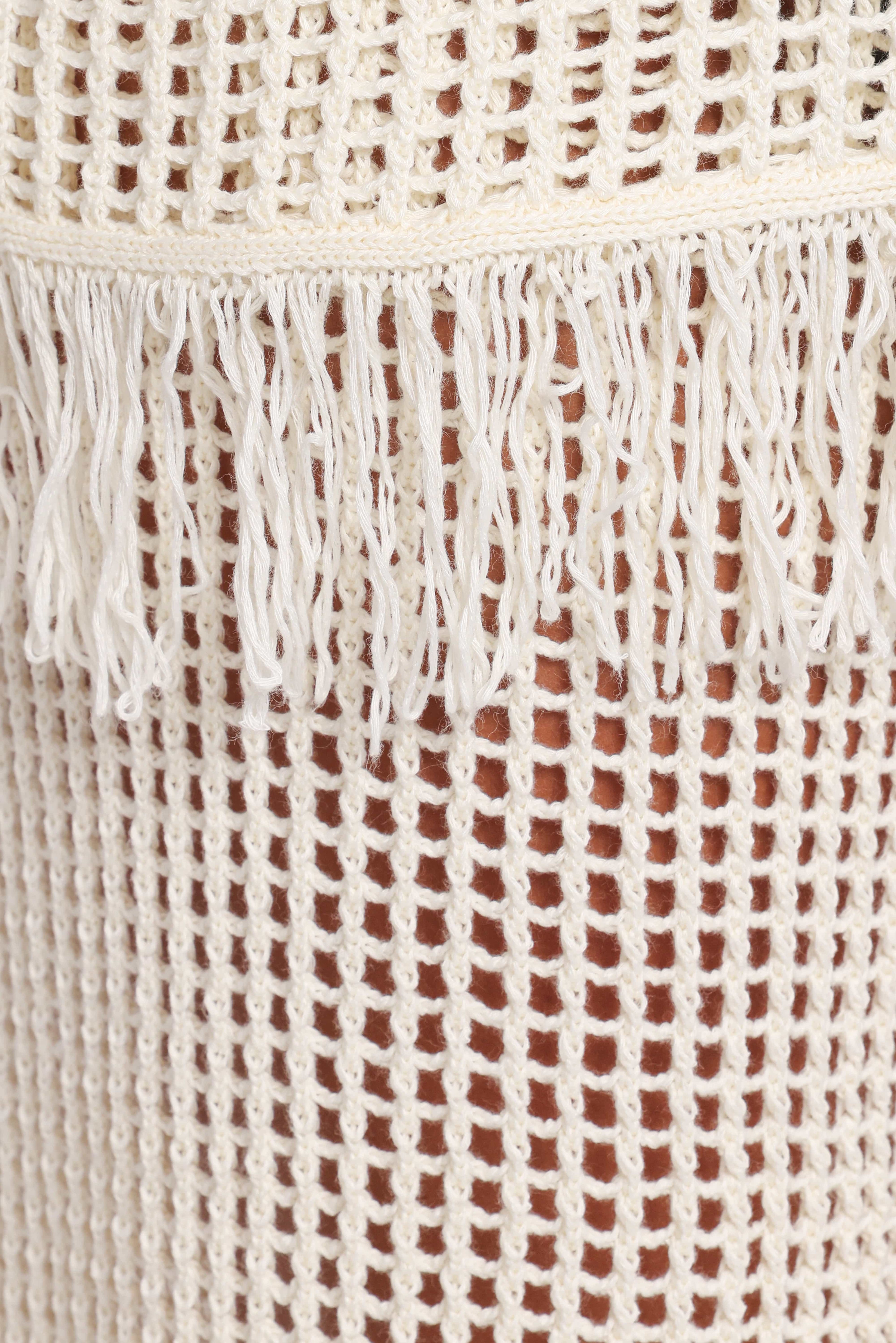 Lorna Knitted Top - Off White