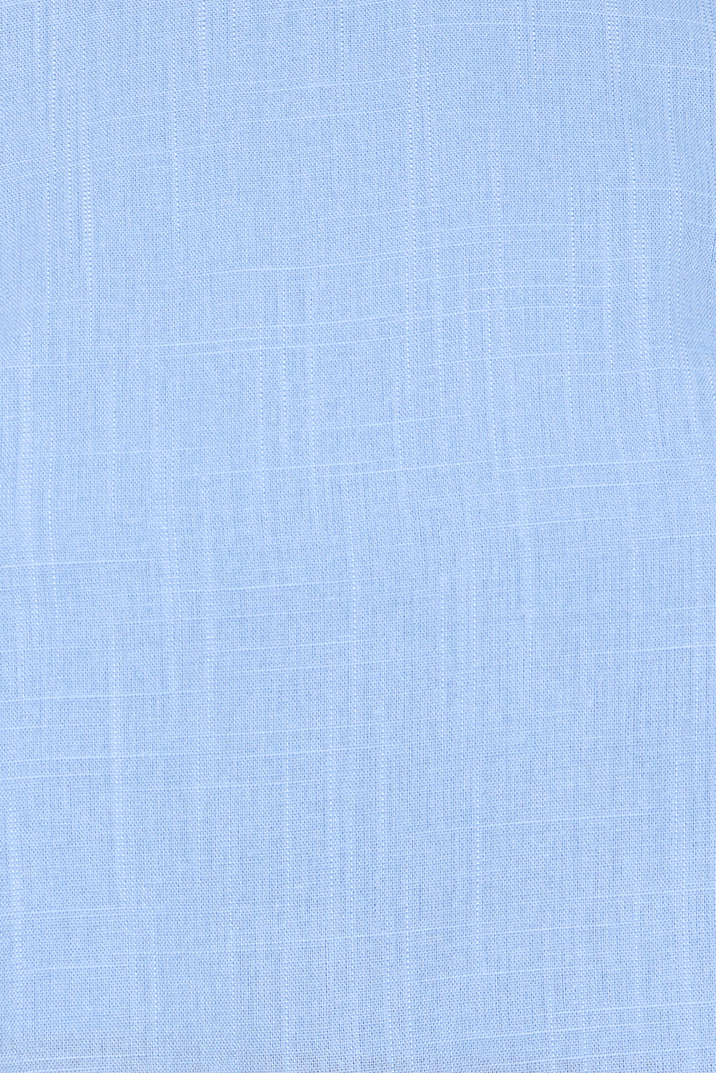 Madison Linen Cropped Tank - Blue