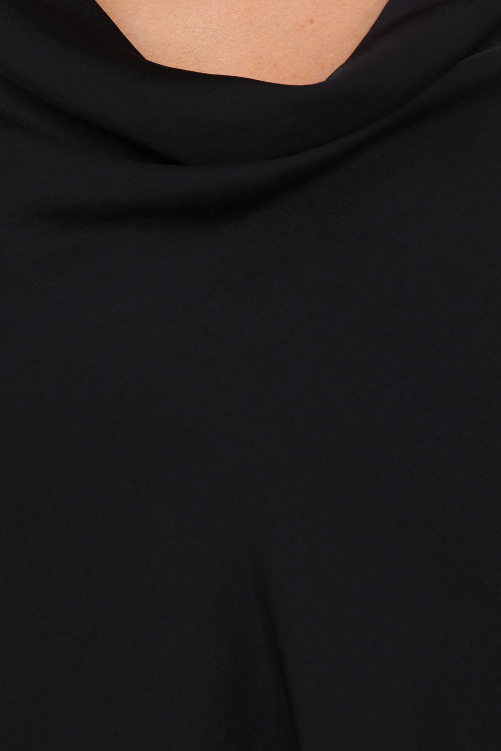 Vinita Long Sleeve Top - Black