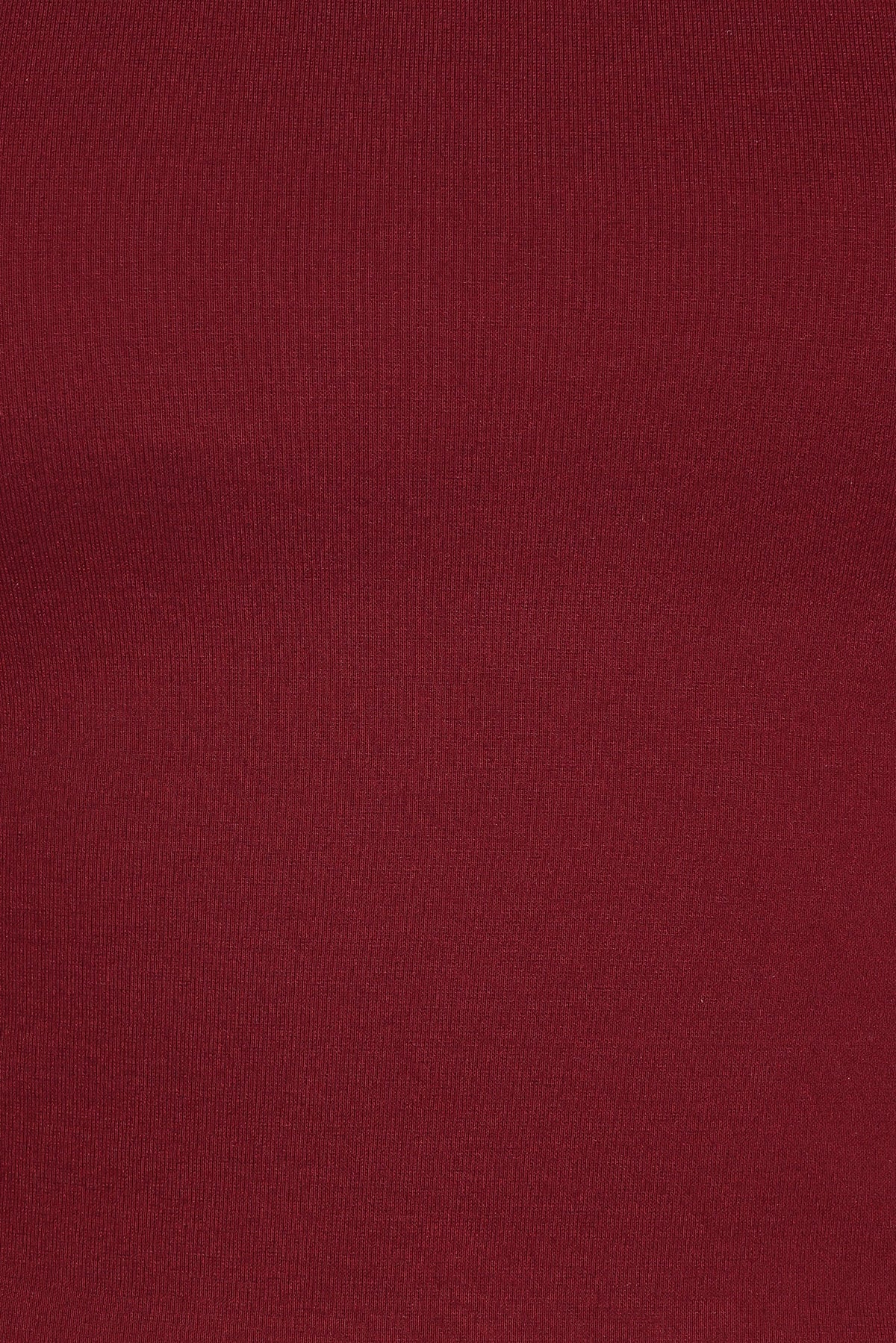 Wesson Sheer Sleeve Top - Merlot