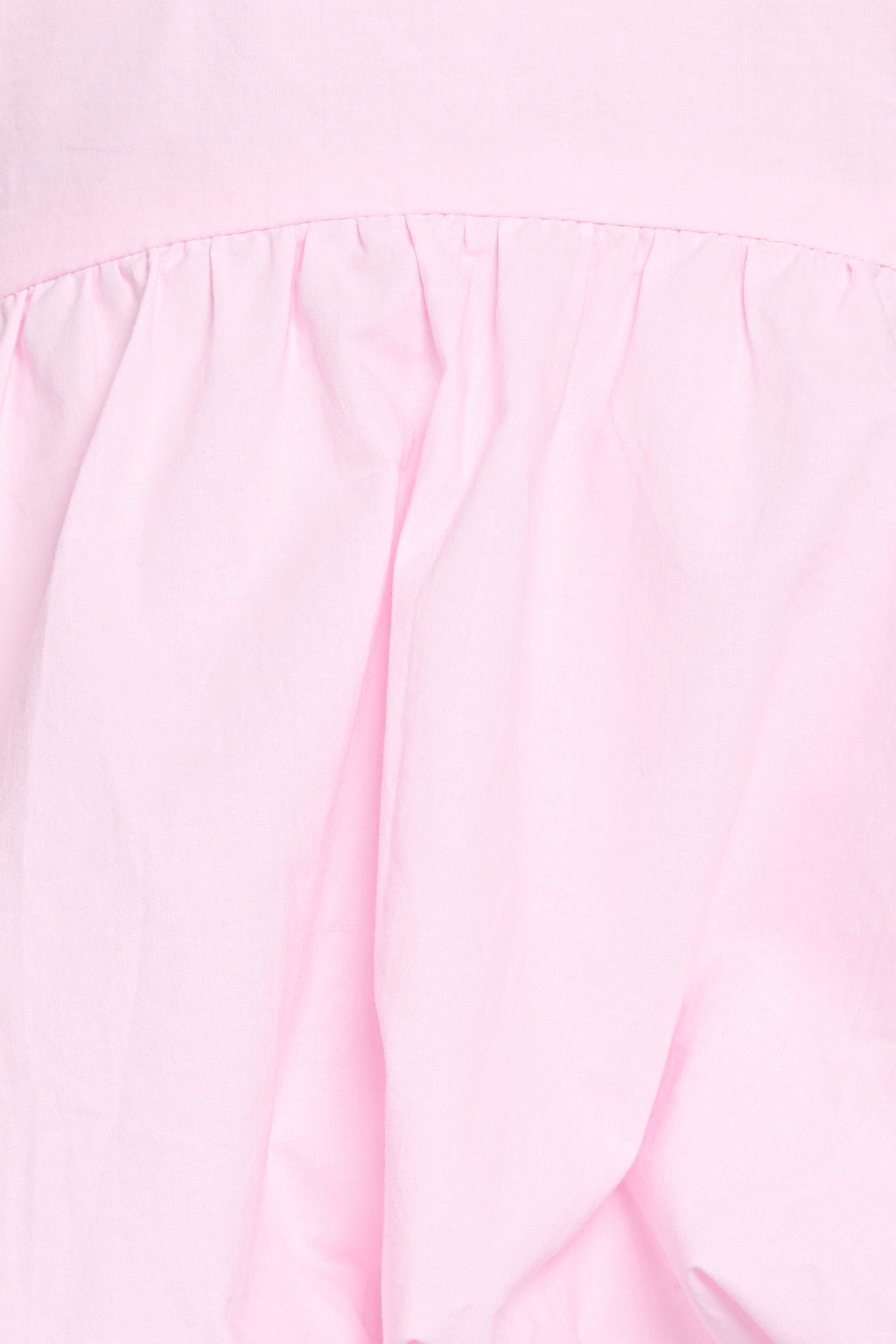 Yvanna Bubble Hem Top - Pink