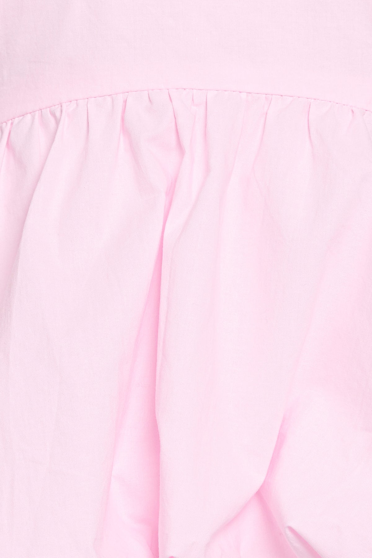 Yvanna Bubble Hem Top - Pink