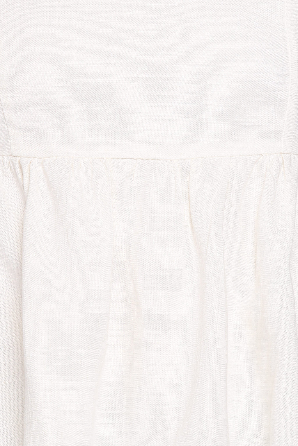 Zephyra Baby Doll Top - White