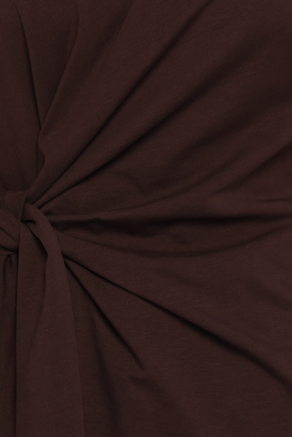Devina Knot Tee - Brown