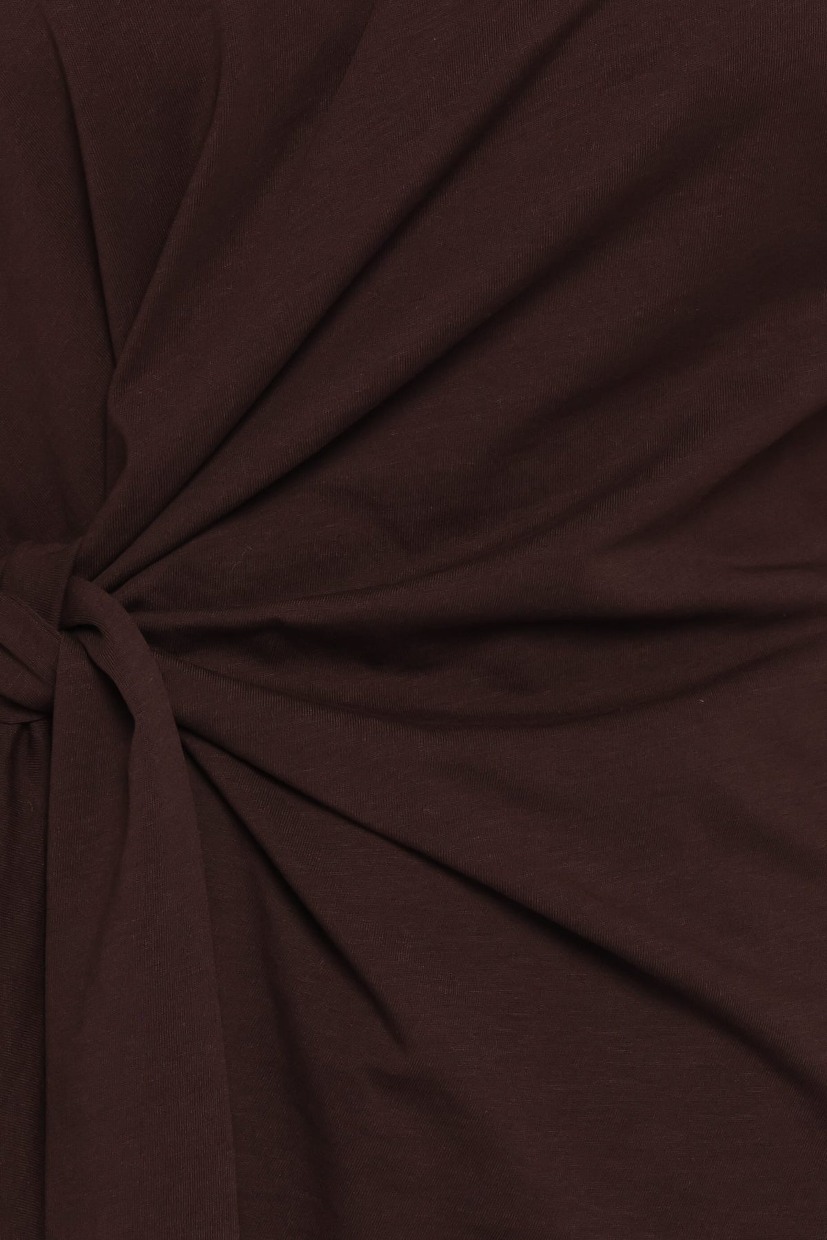 Devina Knot Tee - Brown