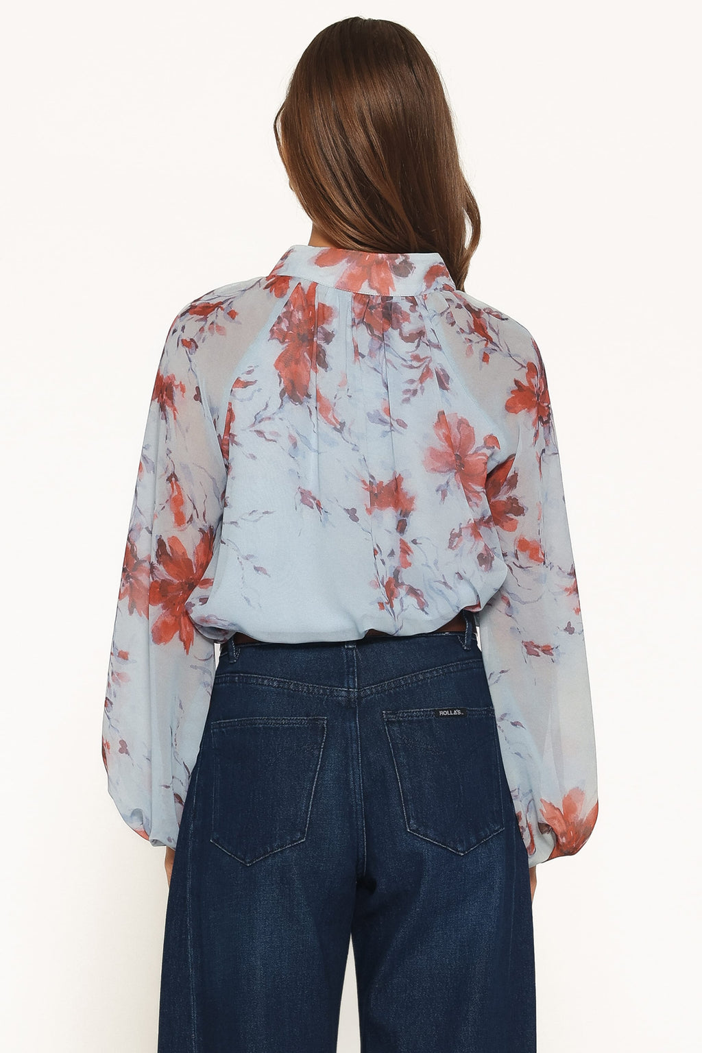 Marni Top - Blue Floral