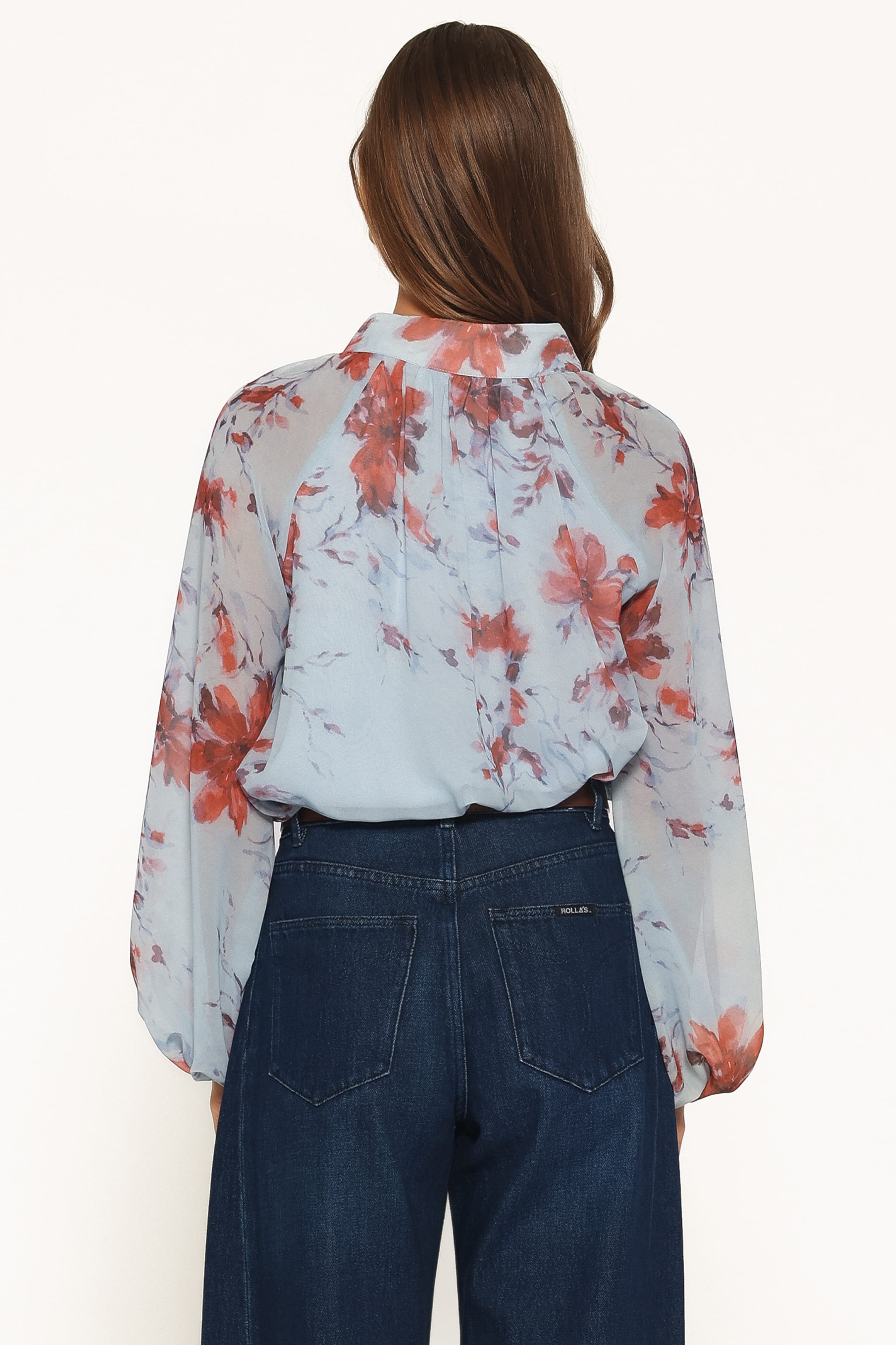 Marni Top - Blue Floral