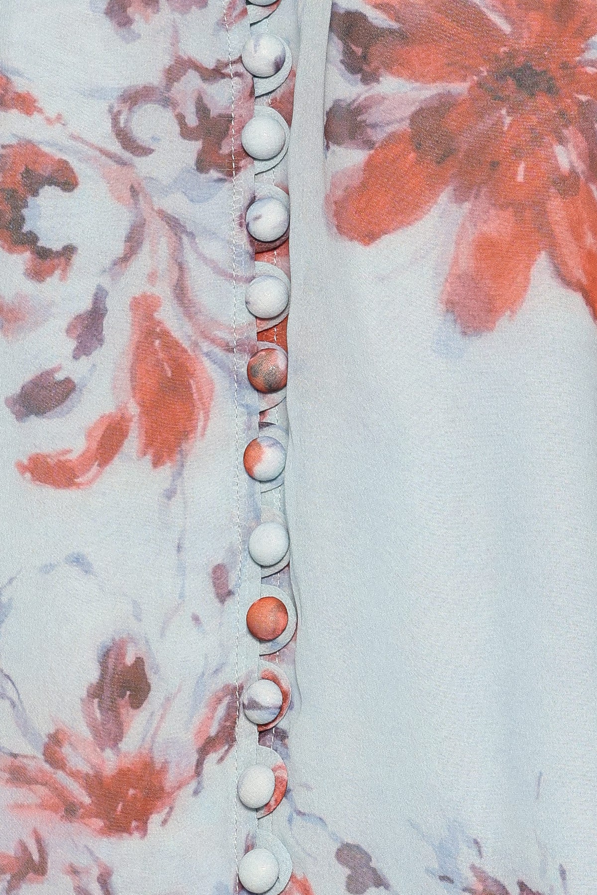 Marni Top - Blue Floral