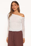 Seth Knit Top - White