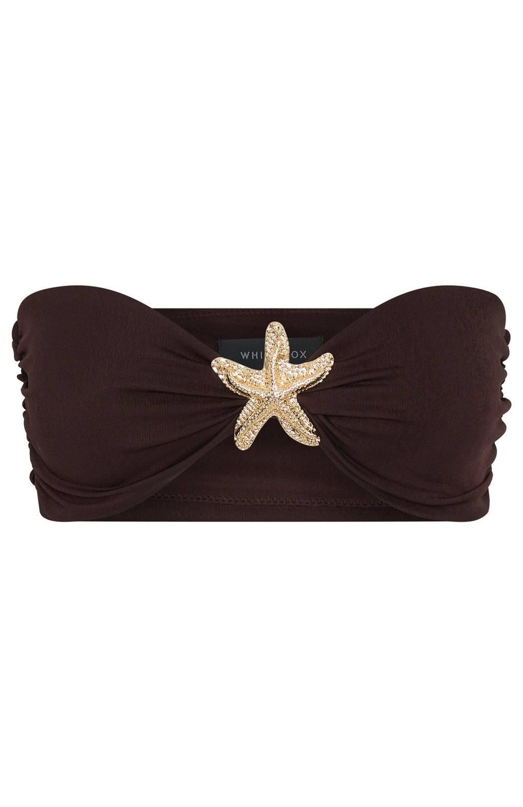 Lil Mermaid Strapless Top Chocolate